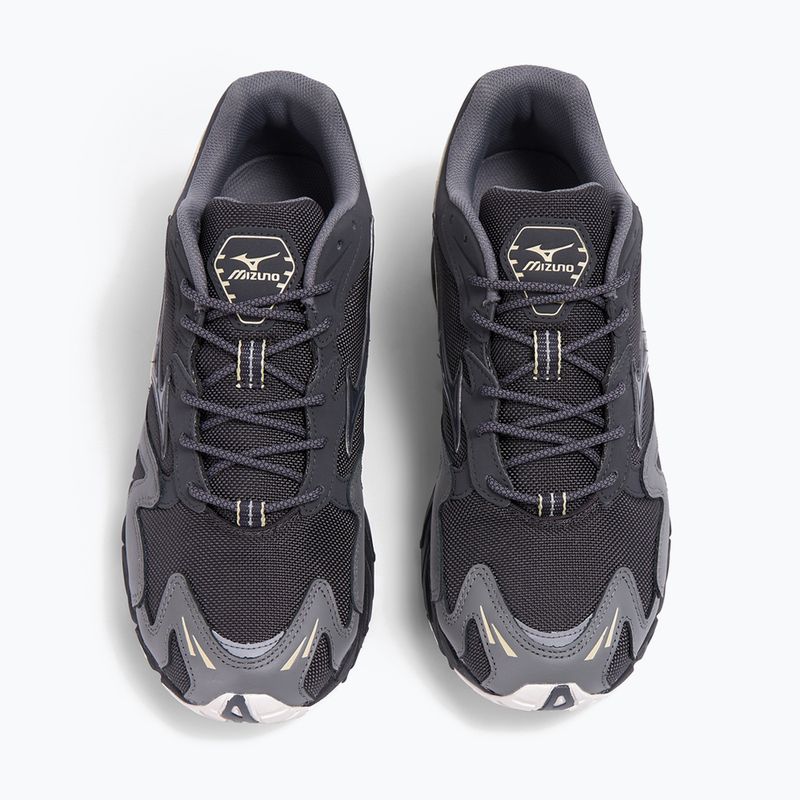 Men's shoes Mizuno Wave Rider 10 Cordura black sand/quiet shade/banana crape 4