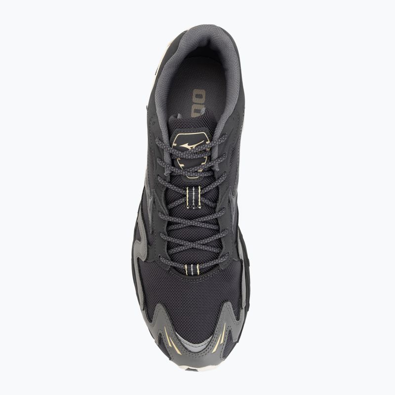 Men's shoes Mizuno Wave Rider 10 Cordura black sand/quiet shade/banana crape 5