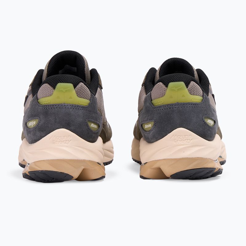 Men's shoes Mizuno Wave Rider β vintage khaki/black sand/grape leaf 3