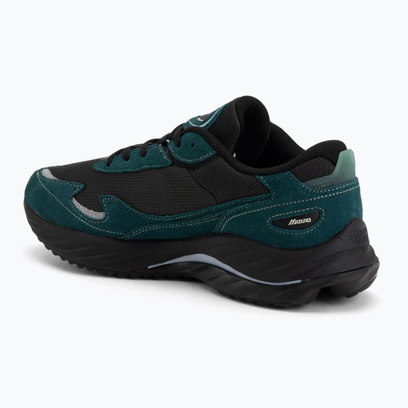 Men's shoes Mizuno Wave Rider β black sand/black/deep teal 3