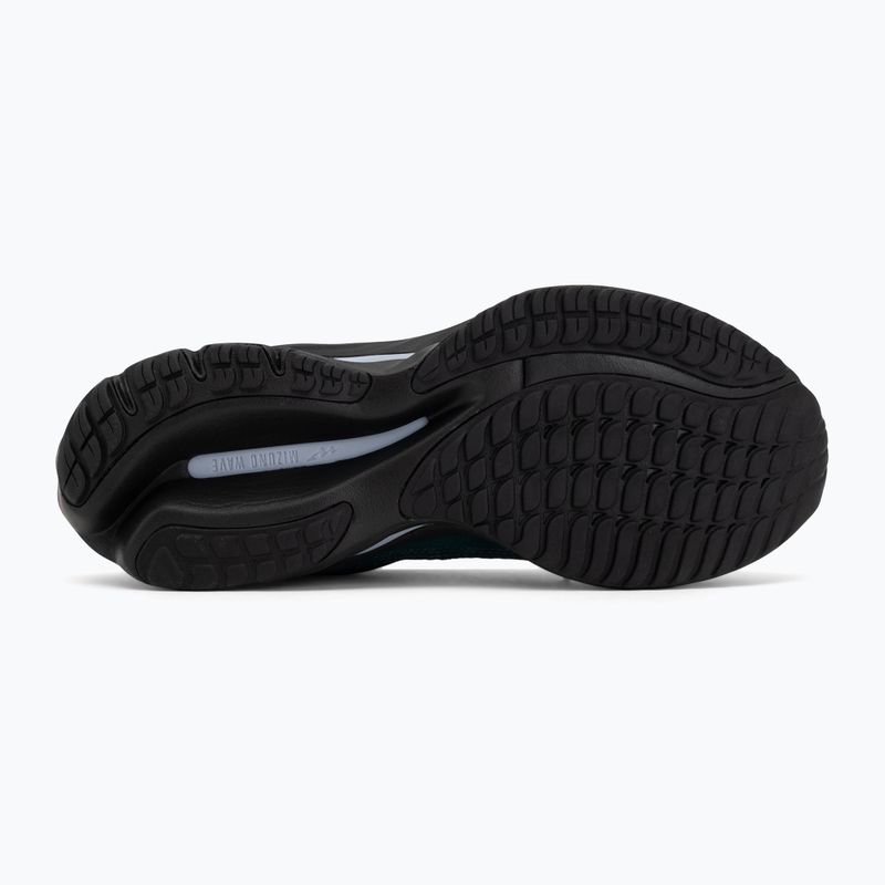 Men's shoes Mizuno Wave Rider β black sand/black/deep teal 4