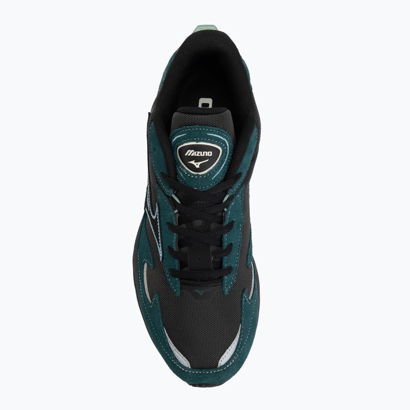 Men's shoes Mizuno Wave Rider β black sand/black/deep teal 5