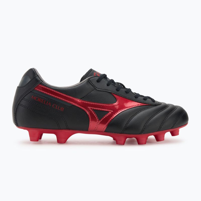 Mizuno Morelia II Club FG football boots black/morelia 40th red/black sand 2