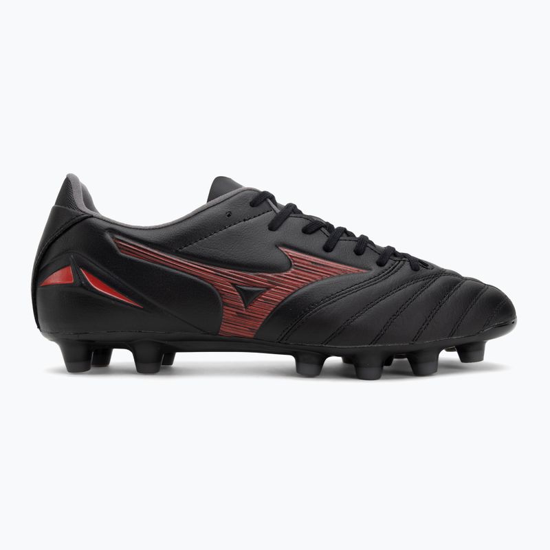 Men's Mizuno Morelia Neo IV Pro MD football boots black/morelia 40th red/black 2