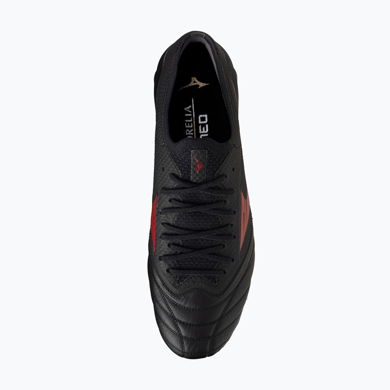 Mizuno Morelia Neo IV Β Elite MD black/morelia 40th red/black men's football boots 12
