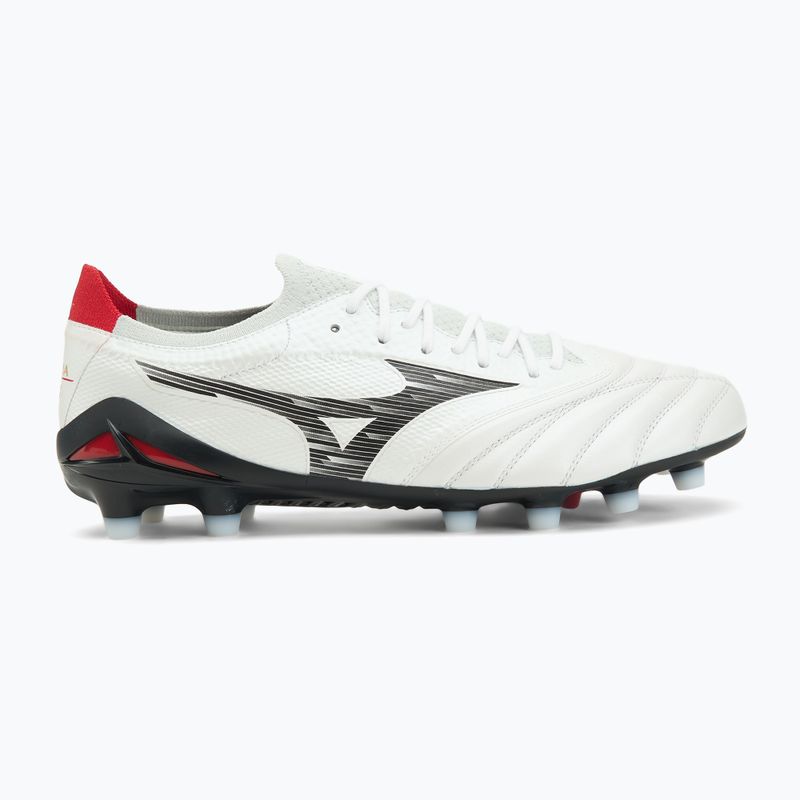 Men's football boots Mizuno Morelia Neo IV Β Elite MD white/black/chinese red 2