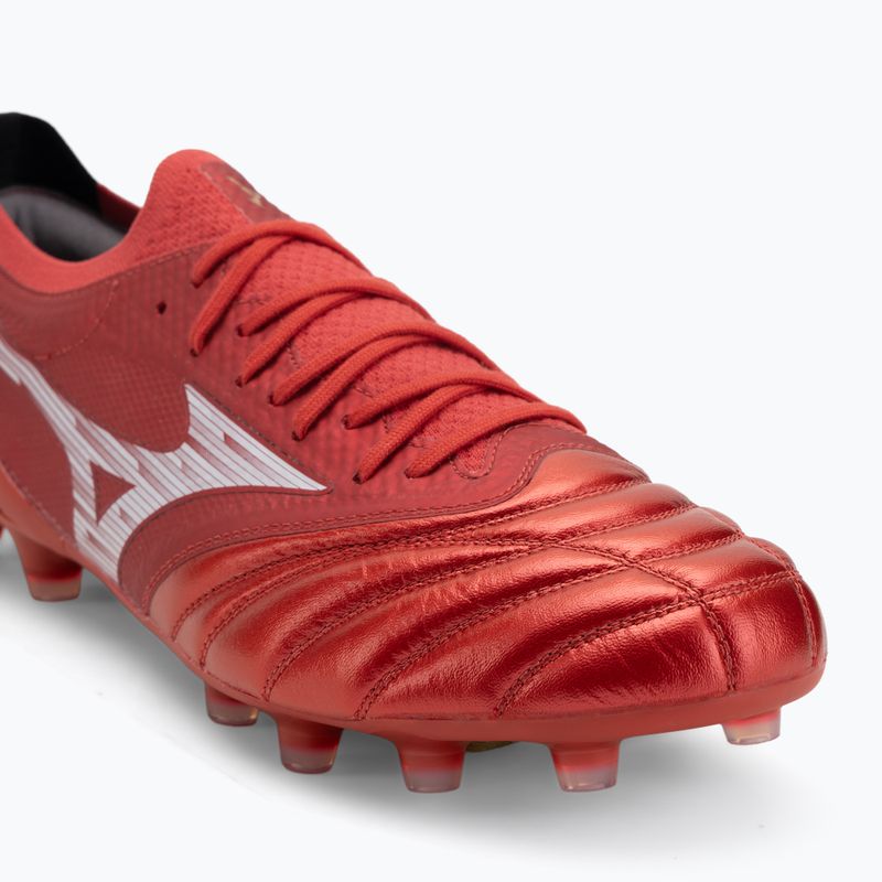 Mizuno Morelia Neo IV Β Elite MD men's football boots 40th red/white/black 7