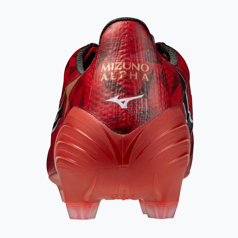 Men's football boots Mizuno α II Japan Md morelia 40th red/black/gold 3