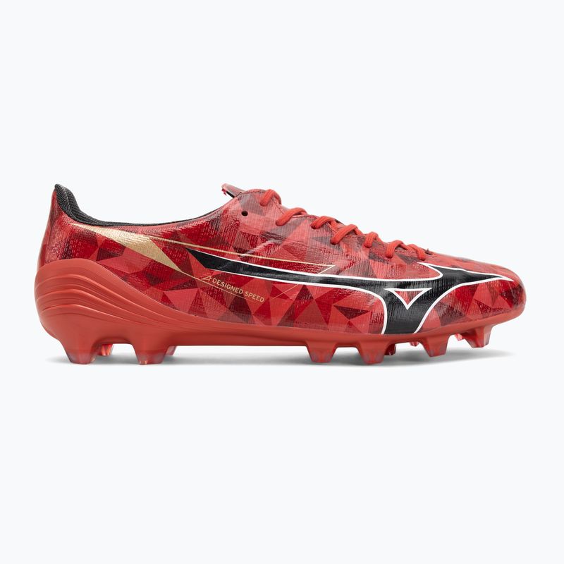 Mizuno men's football boots α II Elite Md morelia 40th red/black/gold 2