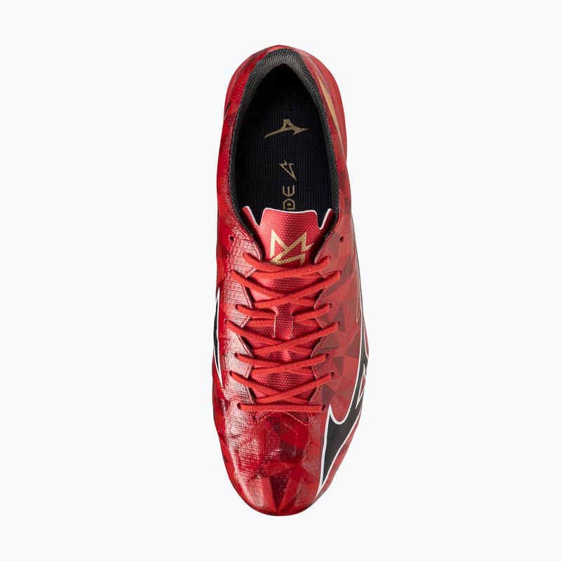 Men's football boots Mizuno α II Pro Md morelia 40th red/black/gold 5