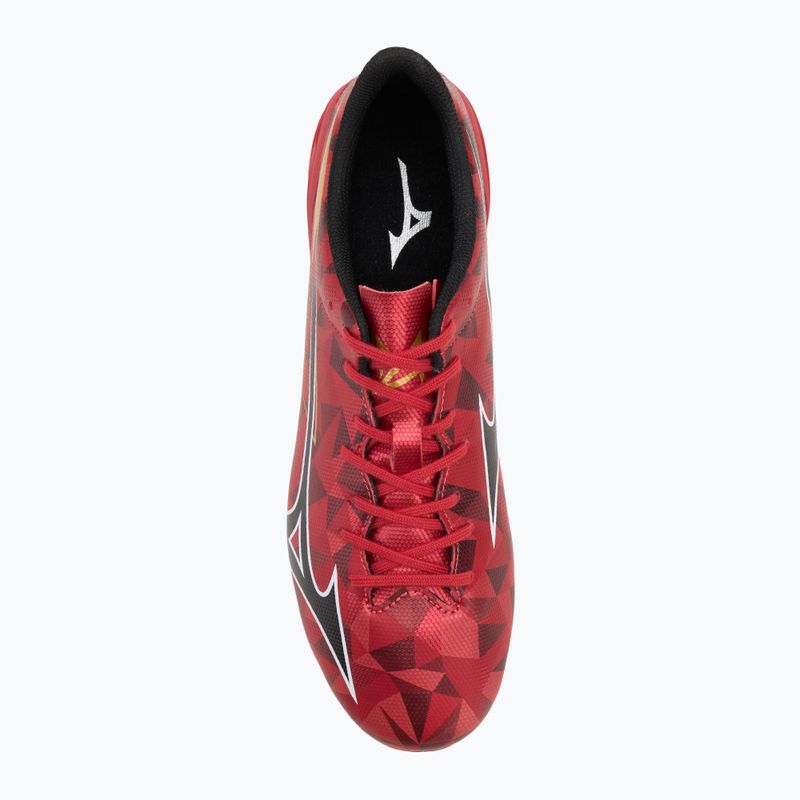 Mizuno α II Select Md morelia 40th red/black/gold football boots 5