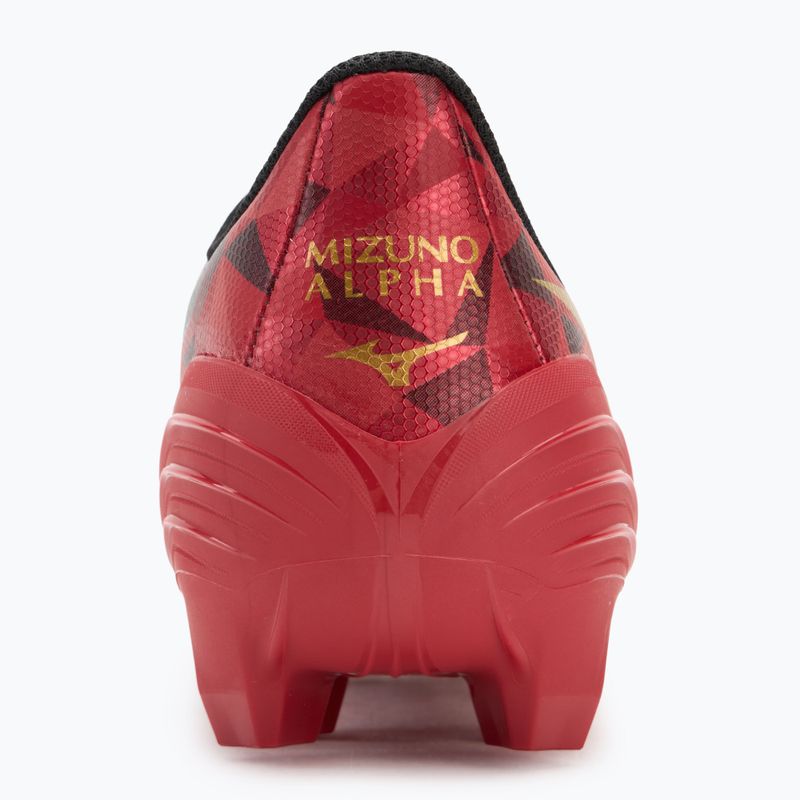Mizuno α II Select Md morelia 40th red/black/gold football boots 6