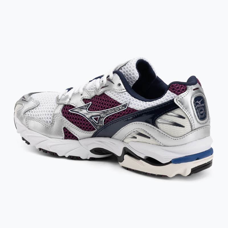 Shoes Mizuno Wave Rider 10 white/baritone blue/dark purple 3