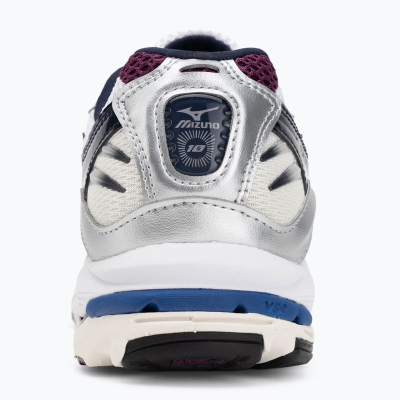 Shoes Mizuno Wave Rider 10 white/baritone blue/dark purple 6