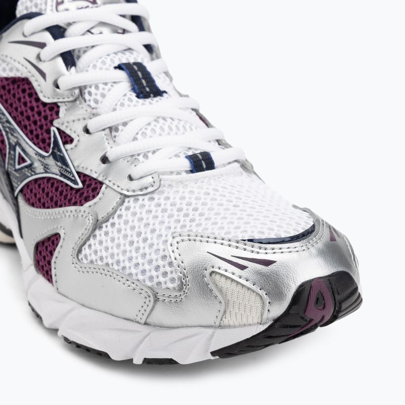 Shoes Mizuno Wave Rider 10 white/baritone blue/dark purple 7