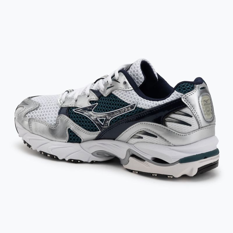 Shoes Mizuno Wave Rider 10 white/baritone blue/deep teal 3