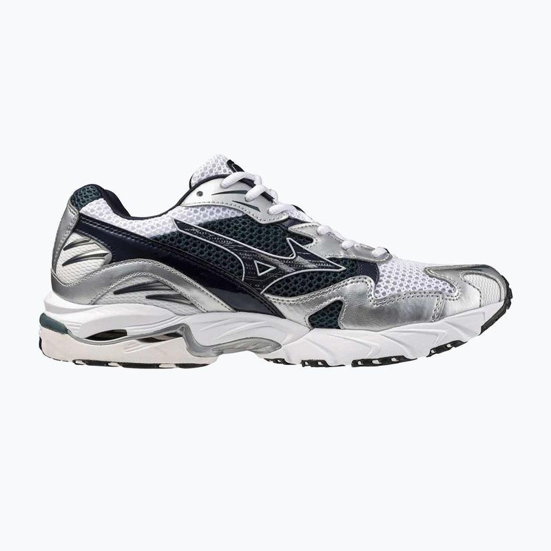 Shoes Mizuno Wave Rider 10 white/baritone blue/deep teal 9