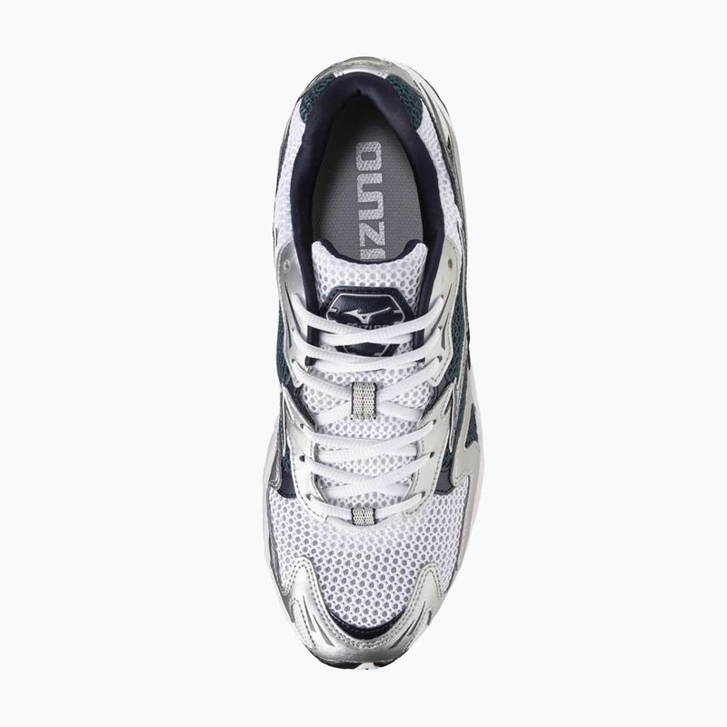 Shoes Mizuno Wave Rider 10 white/baritone blue/deep teal 12