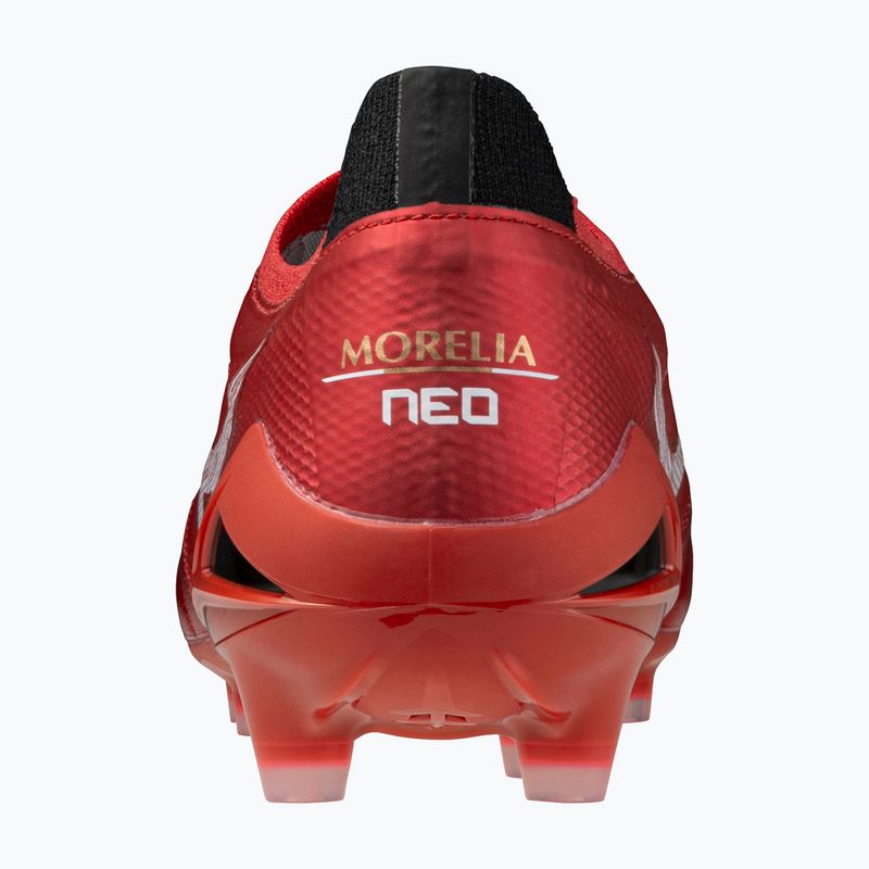 Men's Mizuno Morelia Neo IV Pro Mix black/morelia 40th red/black football boots 3