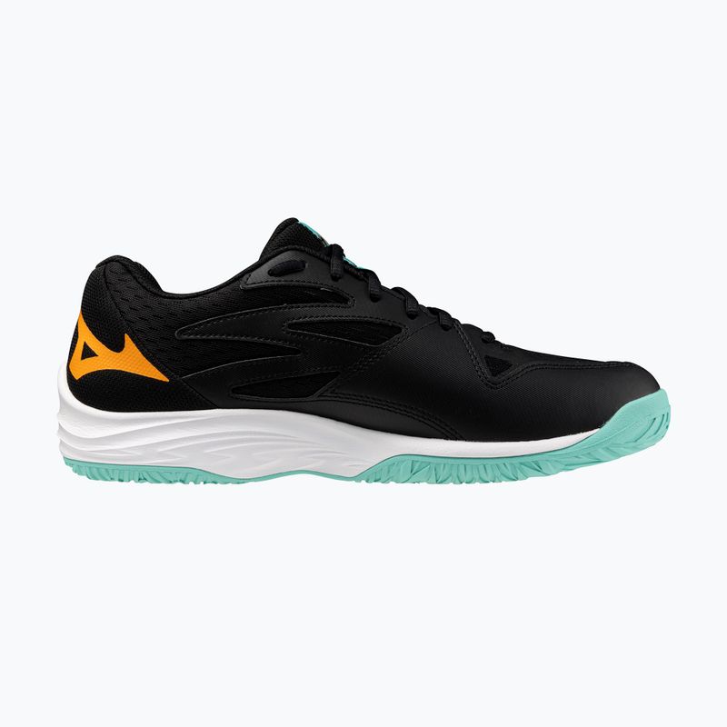 Mizuno Thunder Blade Z volleyball shoes black/tangelo/ice green 2