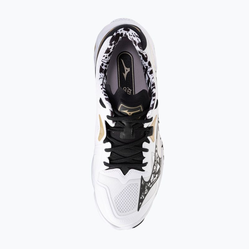 Volleyball shoes Mizuno Wave Lightning Z8 white/black/gold 5