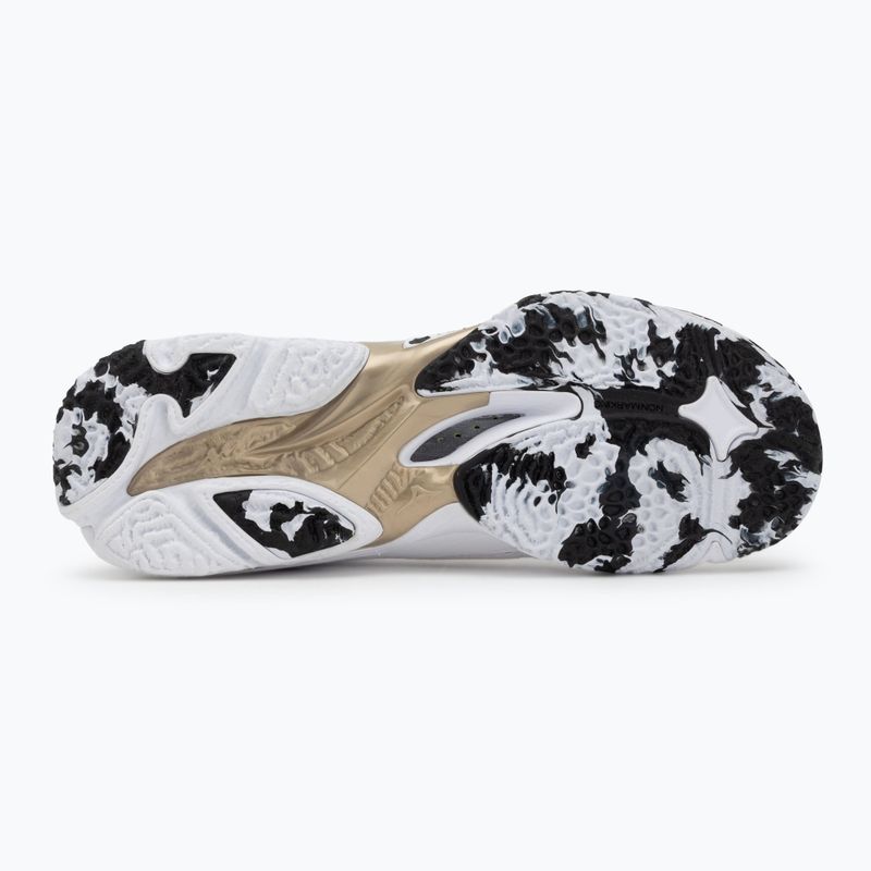 Volleyball shoes Mizuno Wave Lightning Z8 white/black/ge gold 4
