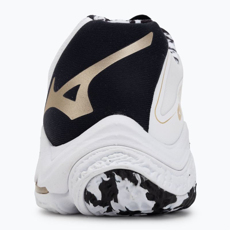 Volleyball shoes Mizuno Wave Lightning Z8 white/black/ge gold 6