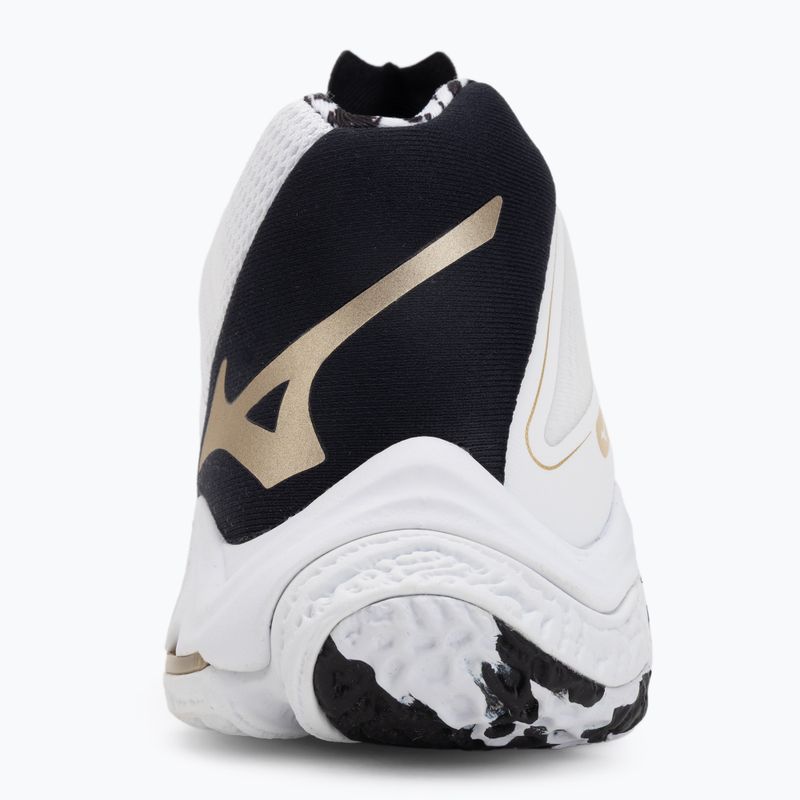 Volleyball shoes Mizuno Wave Lightning Z8 Mid white/black/ge gold 6