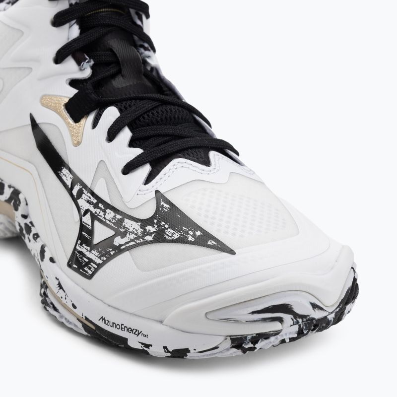 Volleyball shoes Mizuno Wave Lightning Z8 Mid white/black/ge gold 7