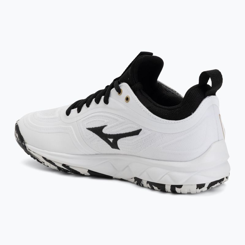 Volleyball shoes Mizuno Wave Luminous 3 white/black/ge gold 3