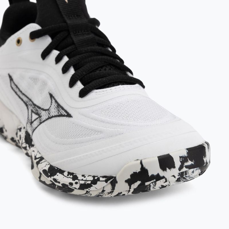 Volleyball shoes Mizuno Wave Luminous 3 white/black/ge gold 7