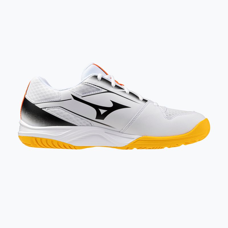Mizuno Cyclone Speed 5 white/fiery coral 2/citrus volleyball shoes 9