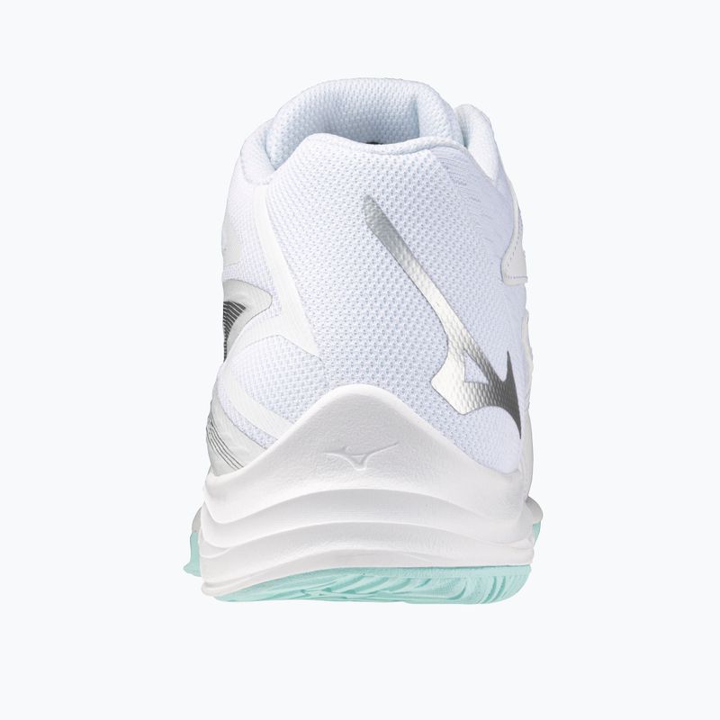Women's volleyball shoes Mizuno Thunder Blade Z Mid white/blue tint 10