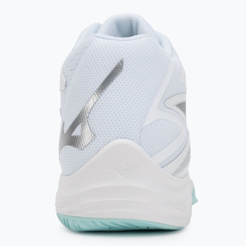 Women's volleyball shoes Mizuno Thunder Blade Z Mid white/blue tint 6