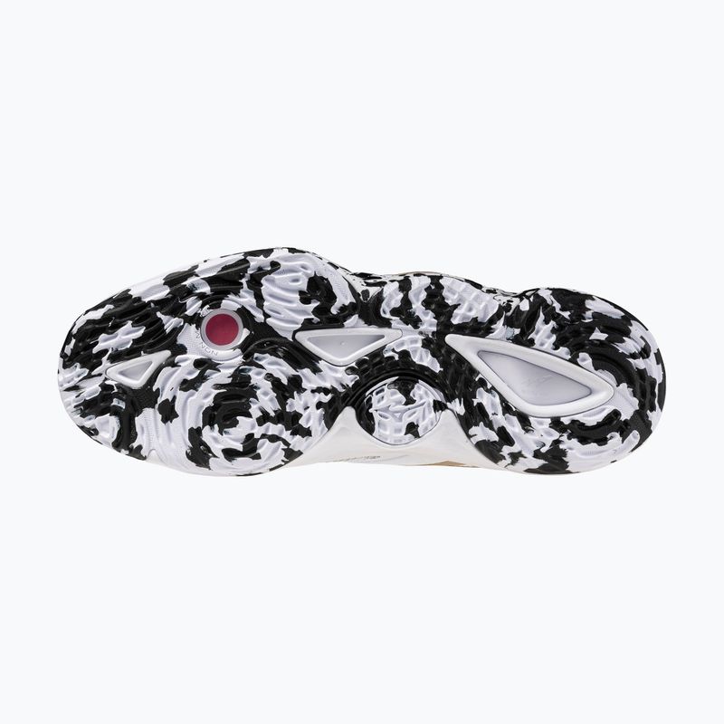 Volleyball shoes Mizuno Wave Momentum Elite white/black/ge gold 11