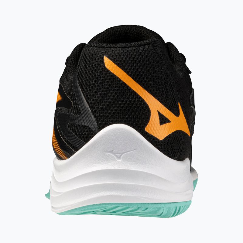 Children's volleyball shoes Mizuno Lightning Star Z7 black/tangelo/ice green 3