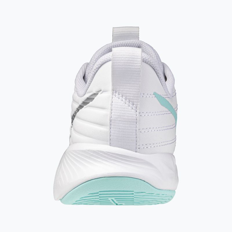 Women's volleyball shoes Mizuno Wave Momentum Pro white/blue tint 3