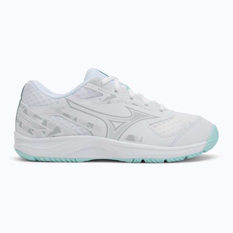 Mizuno Stealth Star 3 children's shoes white/blue tint 2