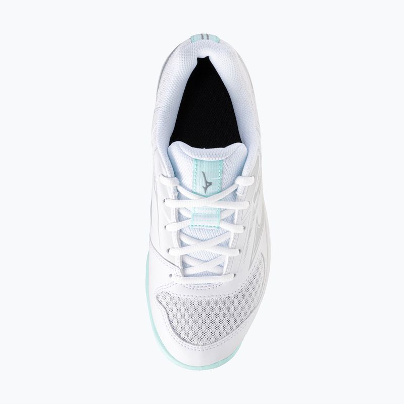 Mizuno Stealth Star 3 children's shoes white/blue tint 5
