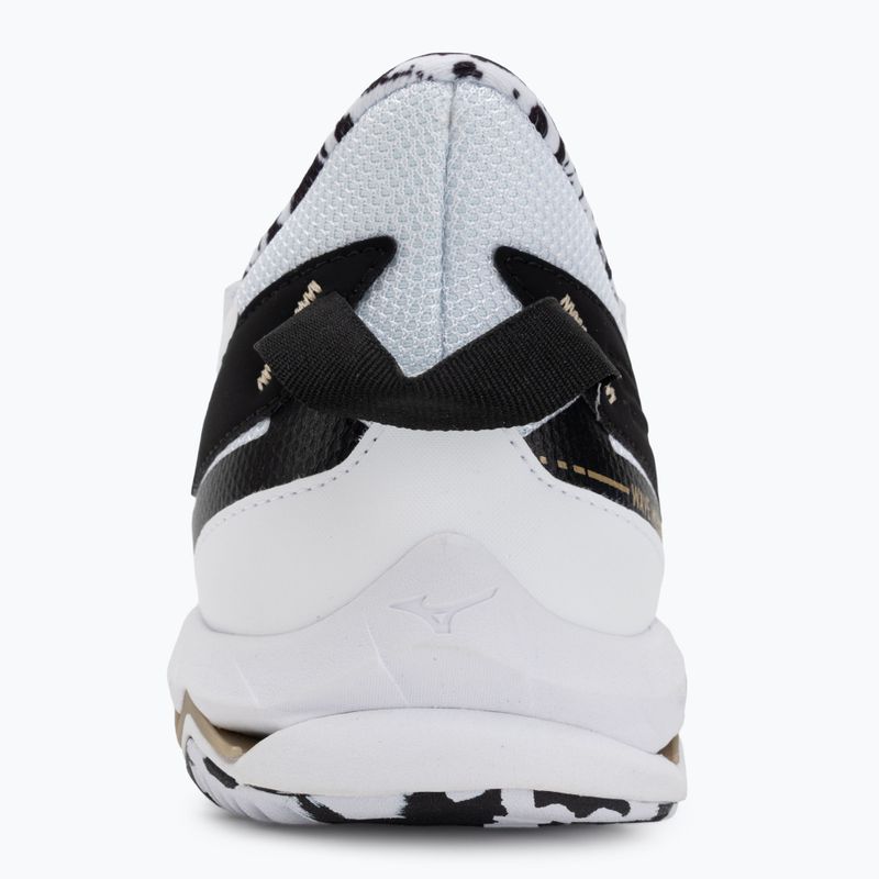 Handball shoes Mizuno Wave Mirage 5 white/black/ge gold 6