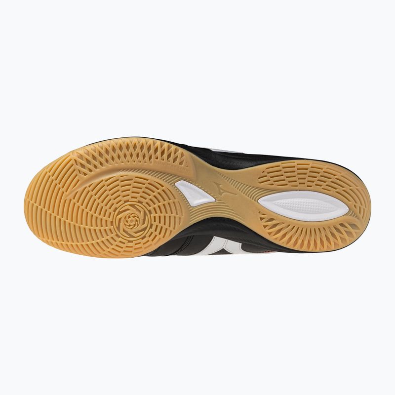 Football boots Mizuno Morelia Sala Pro IN black/white/chinese red 4