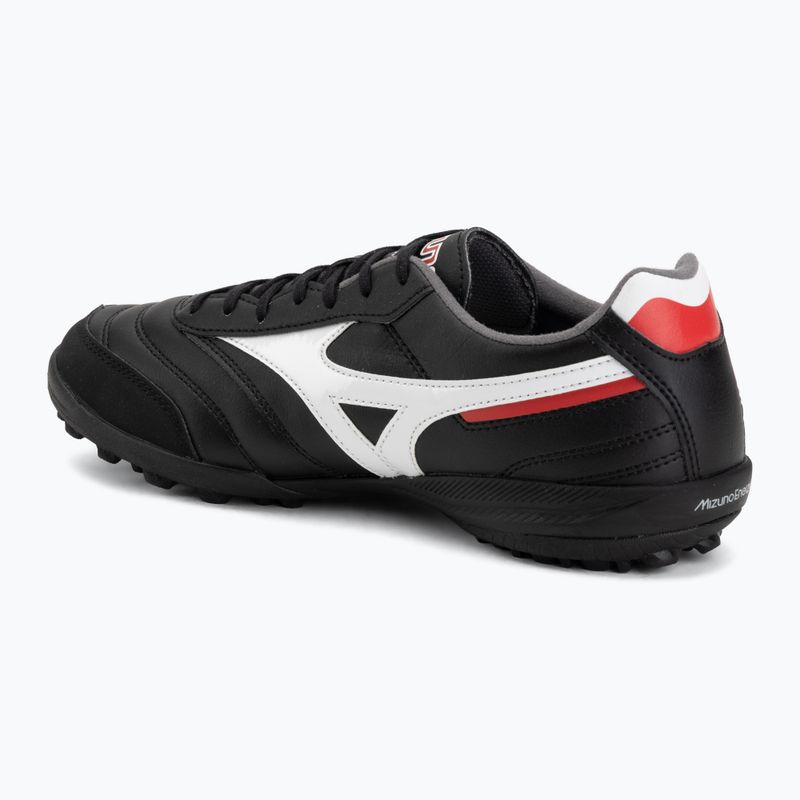 Football boots Mizuno Morelia Sala Pro TF black/white/chinese red 3