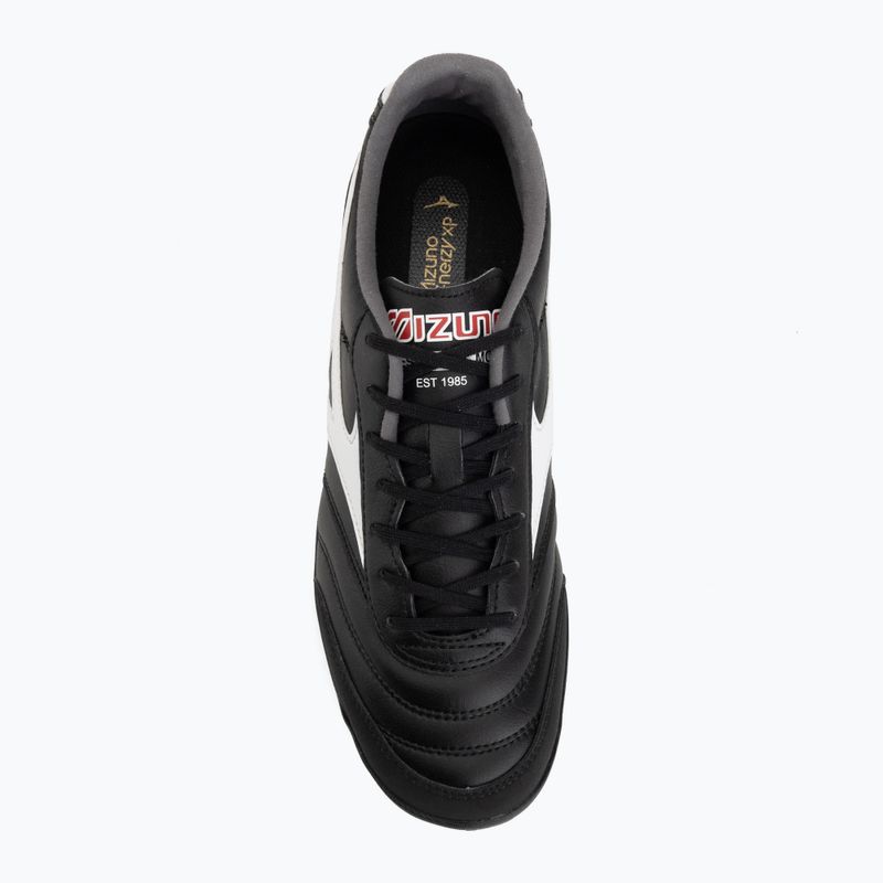 Football boots Mizuno Morelia Sala Pro TF black/white/chinese red 5