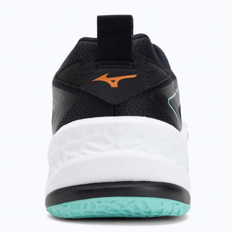 Mizuno Wave Stealth Neo 2 handball shoes black/tangelo/ice green 6