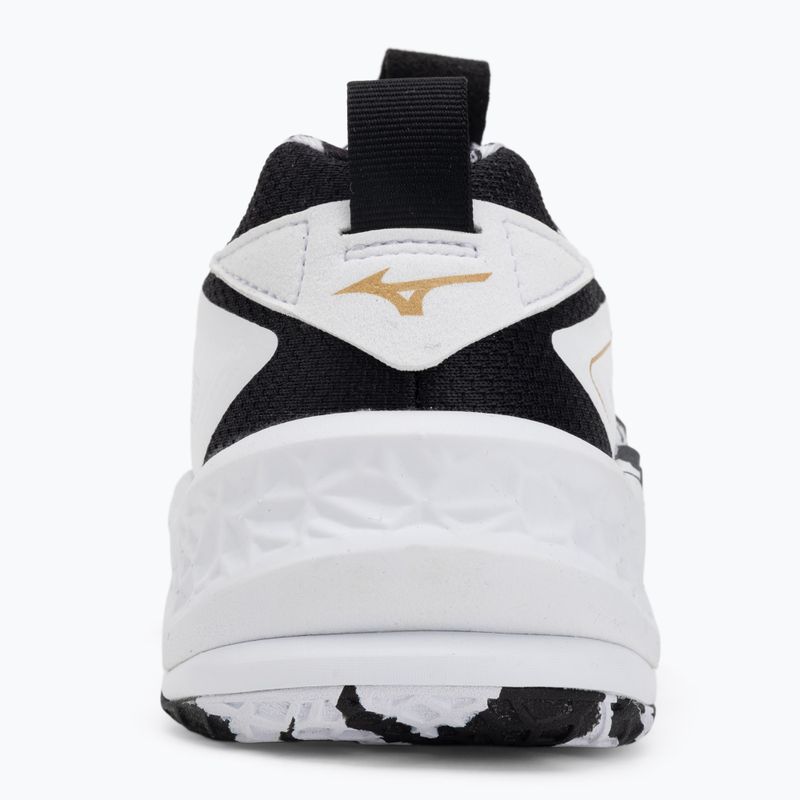 Handball shoes Mizuno Wave Stealth Neo 2 white/black/ge gold 6