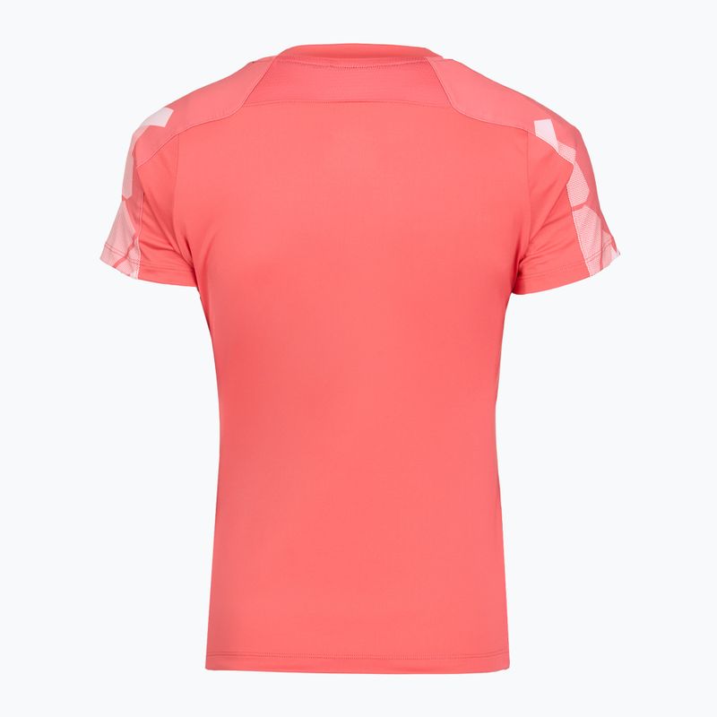 Women's tennis shirt Mizuno Daybreakers Printed calypso coral 2