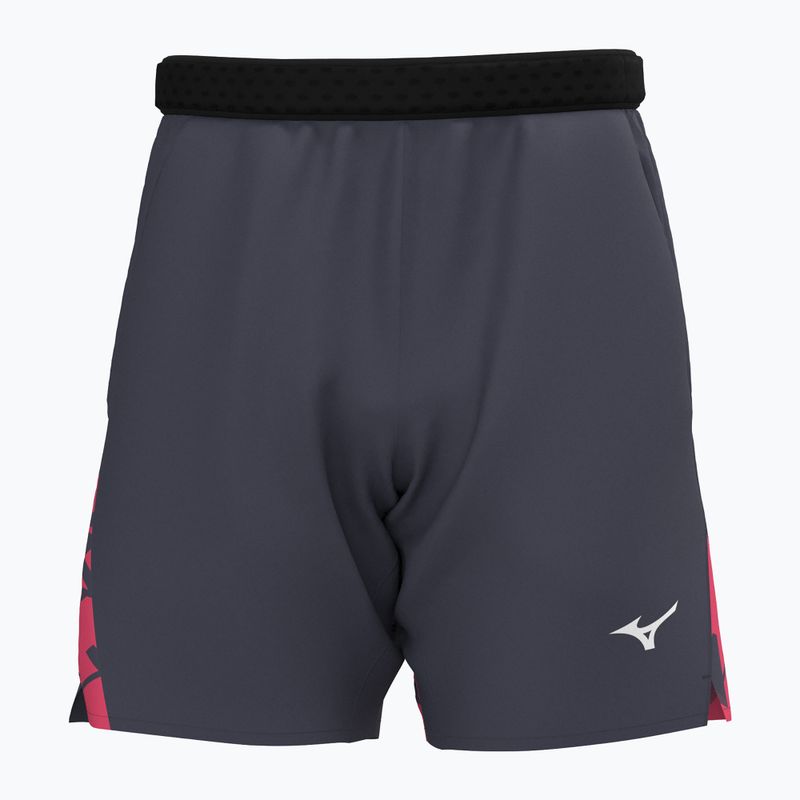 Men's Mizuno Daybreakers 8 In Amplify shorts odyssey gray 3