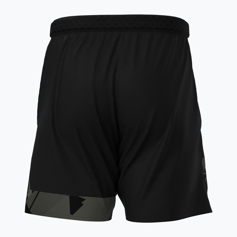 Men's Mizuno Daybreakers 8 In Amplify shorts black/grape leaf 2