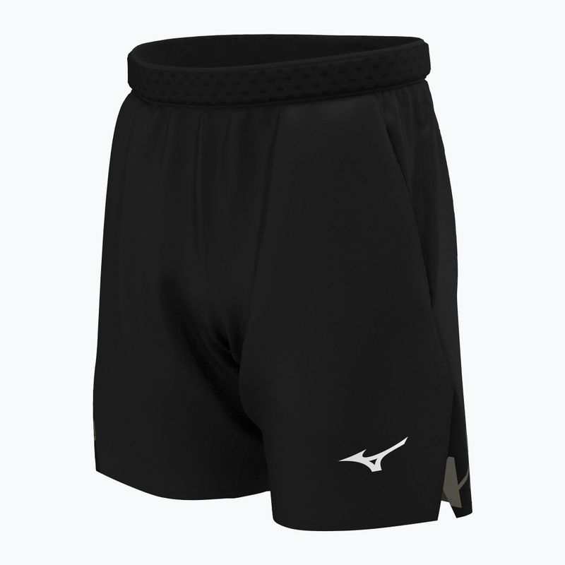 Men's Mizuno Daybreakers 8 In Amplify shorts black/grape leaf 3