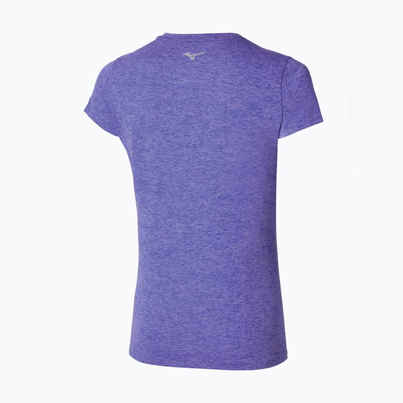 Women's running shirt Mizuno Core Tee iris bloom 2